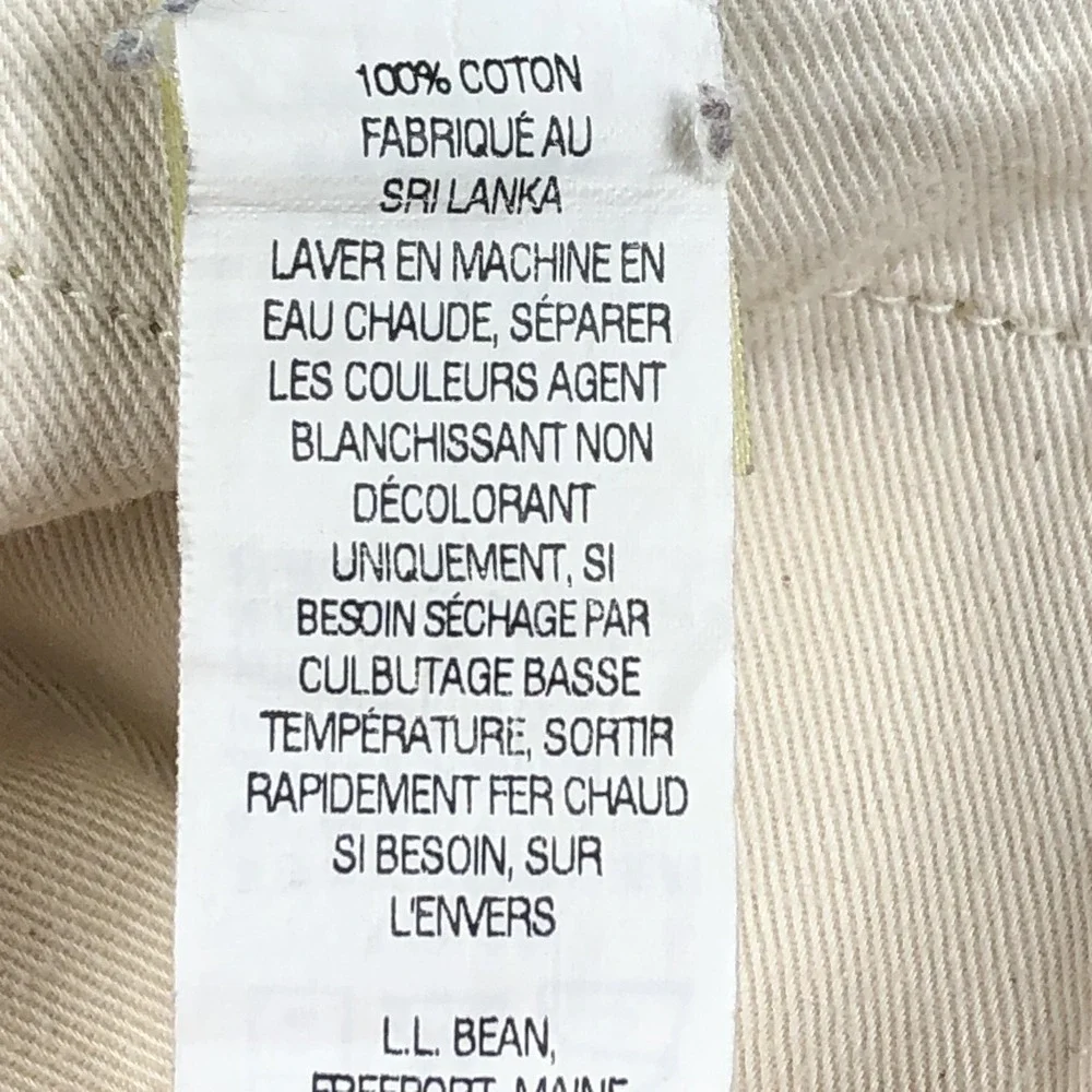 L.L. Bean‎ Pants Mens 38x30 Brown Corduroy Straight 5 Pocket Casual Khakis